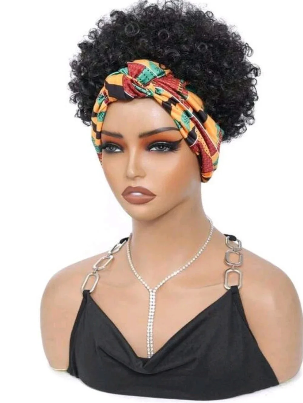 N/A short curly
